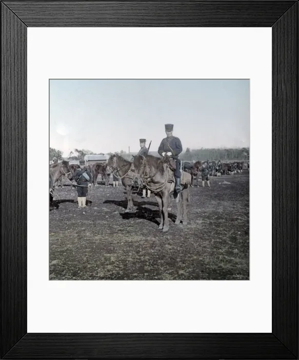 Framed Print : Japanese army, artillery regiment, 1904 Framed Print : Japanese army, artillery regiment, 1904