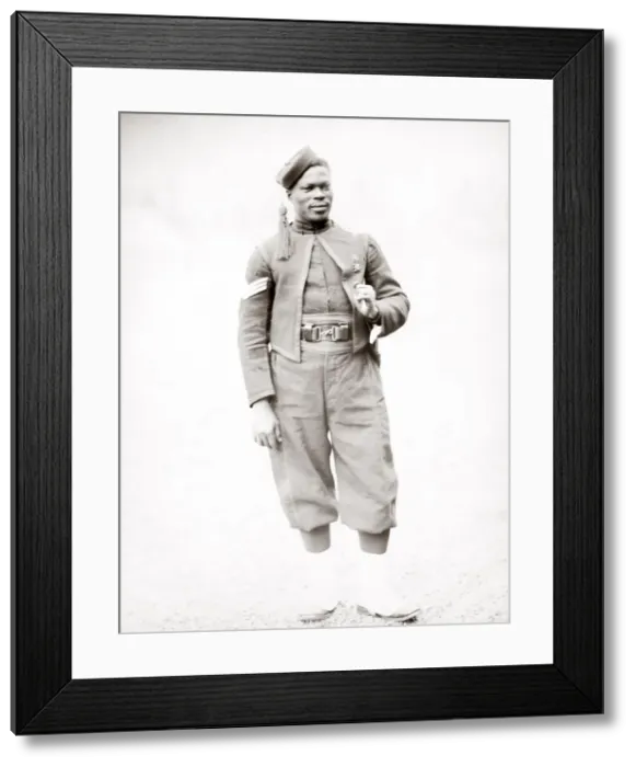Framed Print : c. 1890s British army regiment uniform Framed Print : c. 1890s British army regiment uniform