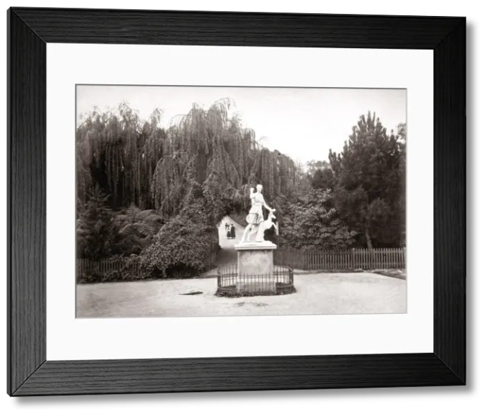 Framed Print : c. 1890 Australia - Fitzroy Gardens Melbourne Framed Print : c. 1890 Australia - Fitzroy Gardens Melbourne