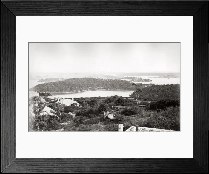 Framed Print : c. 1880s Australia - Sydney harbour view Framed Print : c. 1880s Australia - Sydney harbour view