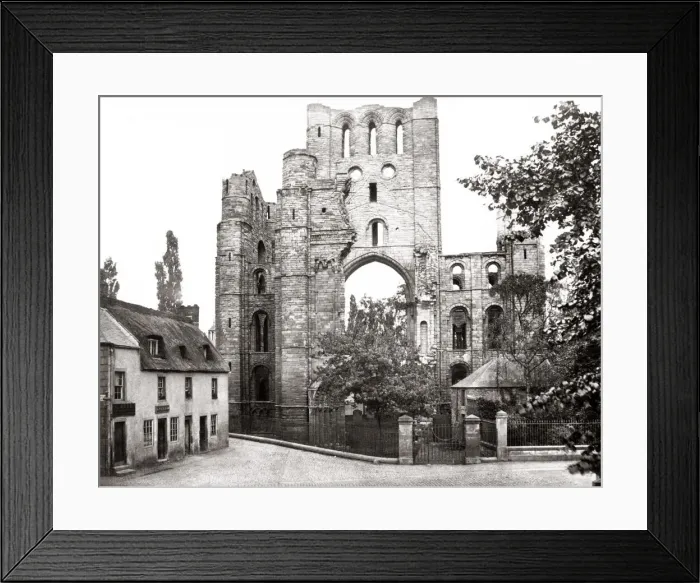 Framed Print : c. 1880s Scotland - Kelso Abbey Framed Print : c. 1880s Scotland - Kelso Abbey