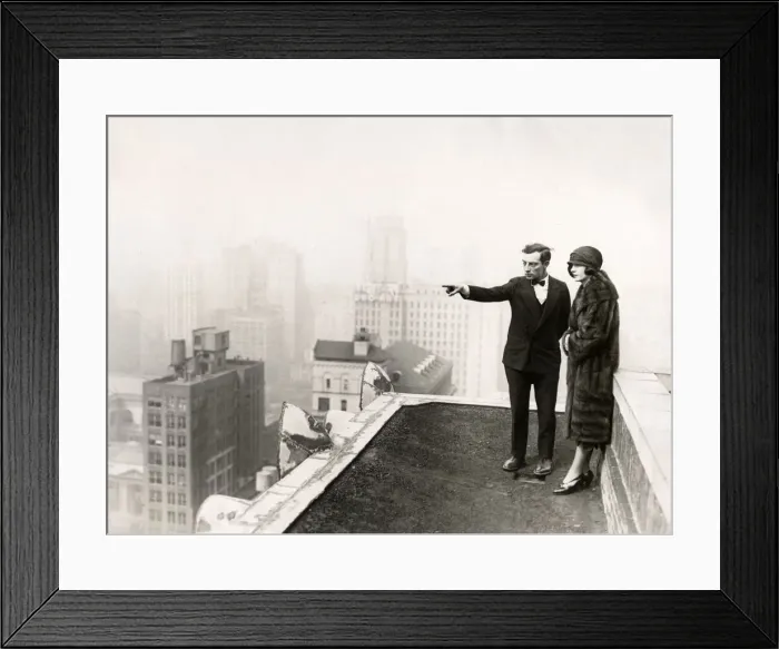 Framed Print : Early 20th century vintage press photograph Framed Print : Early 20th century vintage press photograph
