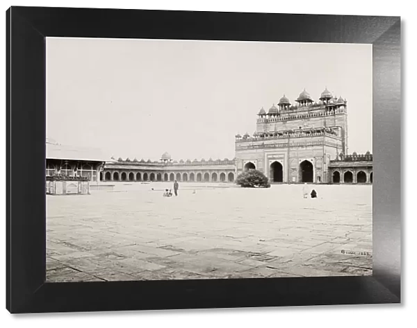 Great Quadrangle, Fatehpur Sikri, India, Samuel Bourne