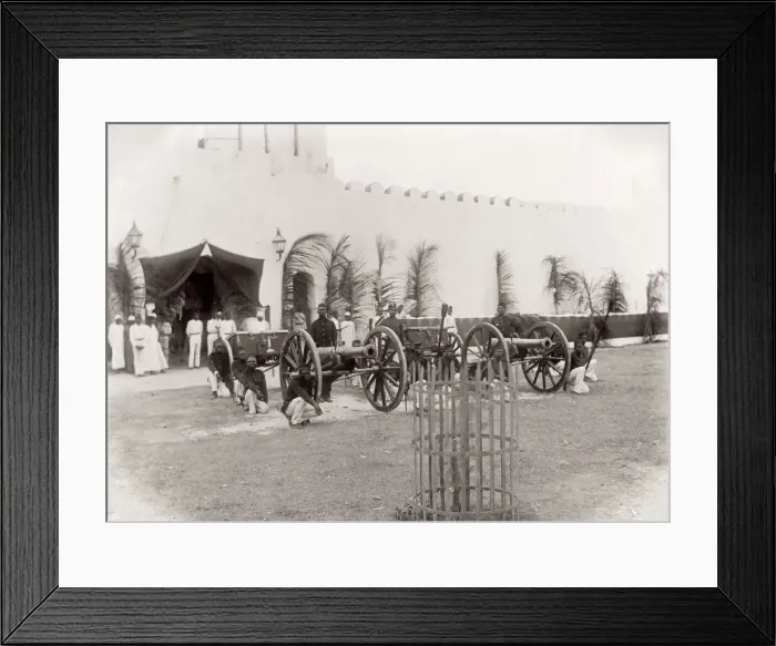 Framed Print : Artillery pieces, cannon belonging to the Sultan of Madagascar Framed Print : Artillery pieces, cannon belonging to the Sultan of Madagascar