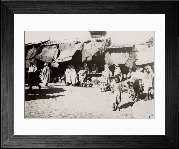 Framed Print : Market square, Tunis, Tunisia Framed Print : Market square, Tunis, Tunisia