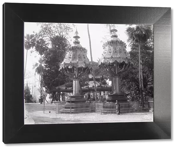 Golden Umbrellas, Shwedagon temple, Rangoon, Yangon