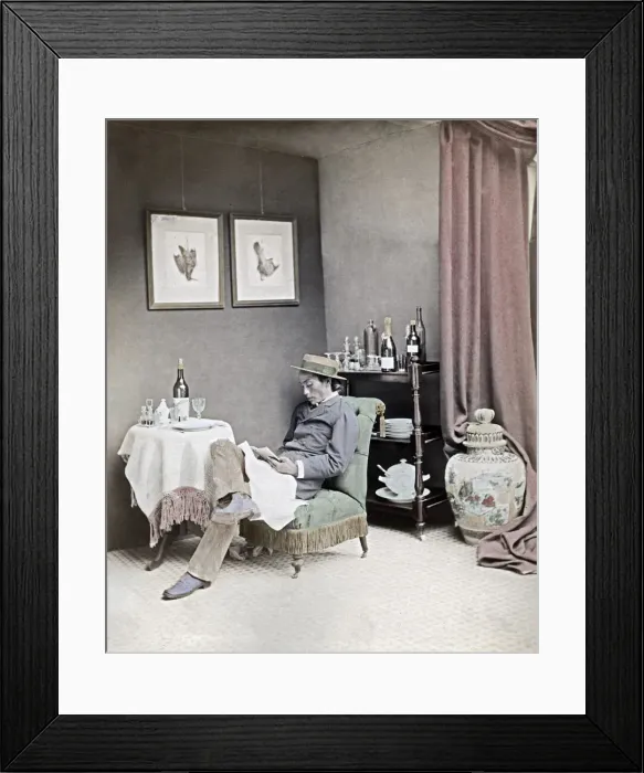 Framed Print : Japanese man in European clothes, Japan, c. 1870 s Framed Print : Japanese man in European clothes, Japan, c. 1870 s