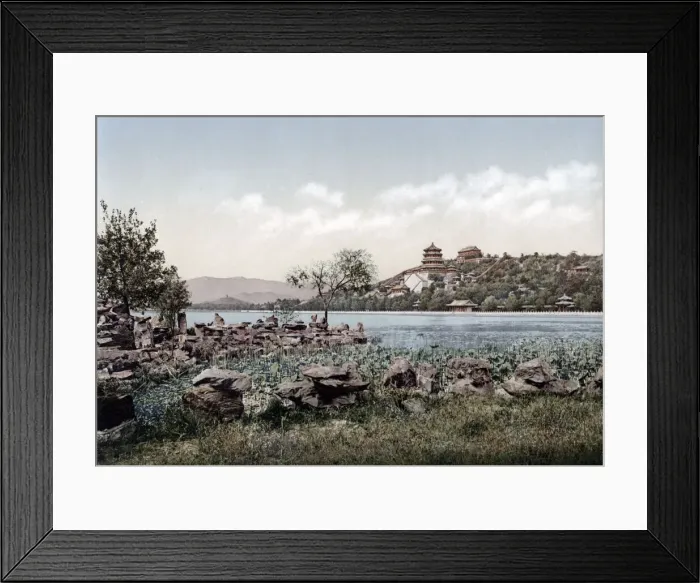 Framed Print : Summer Palace, Peking, (Beijing) China, c. 1900 Framed Print : Summer Palace, Peking, (Beijing) China, c. 1900