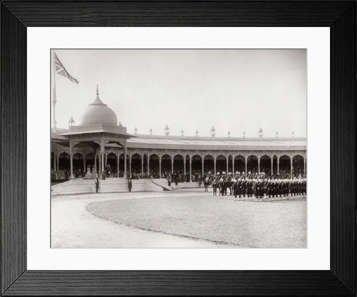 Framed Print : Soldiers on parade, Delhi Durbar, India, 1903 Framed Print : Soldiers on parade, Delhi Durbar, India, 1903