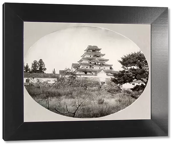 c. 1880s Japan castle at Kumamoto (?)