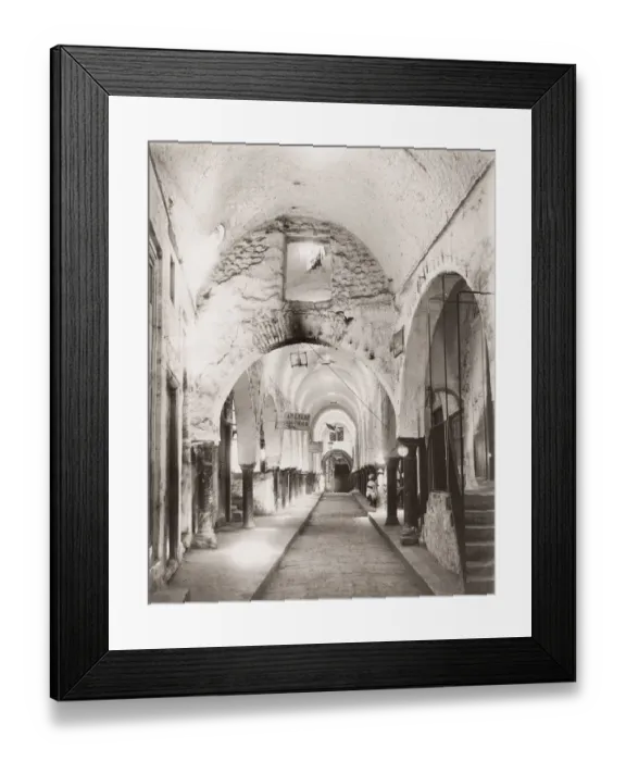 Framed Print : Vintage 19th century photograph: cloth, fabric, bazar, bazaar, probably Tunis, Tunisia Framed Print : Vintage 19th century photograph: cloth, fabric, bazar, bazaar, probably Tunis, Tunisia
