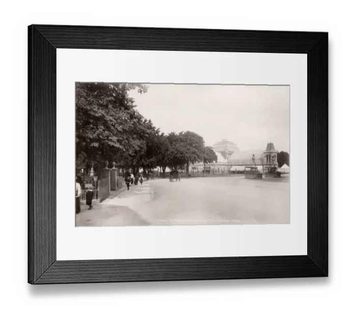 Framed Print : Vintage 19th century photograph - United Kingdom - Cheltenham, the Winter Gardens Framed Print : Vintage 19th century photograph - United Kingdom - Cheltenham, the Winter Gardens