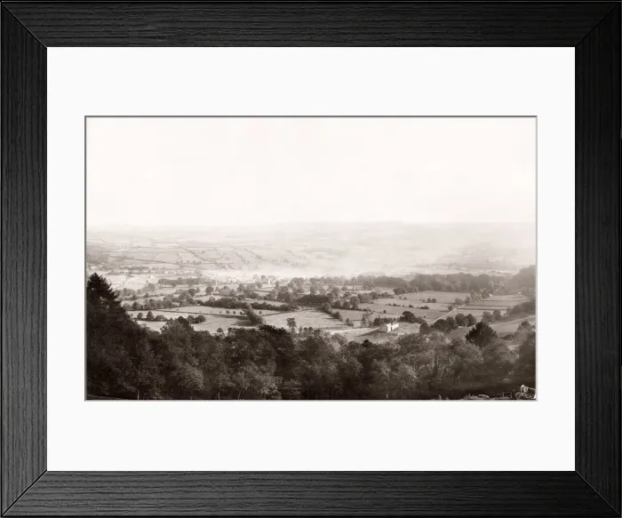 Framed Print : Vintage 19th century photograph - United Kingdom - Llanrwst, Cony, Wales Framed Print : Vintage 19th century photograph - United Kingdom - Llanrwst, Cony, Wales
