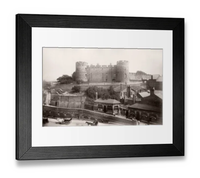 Framed Print : Vintage 19th century photograph - United Kingdom - Shrewsbury Castle Framed Print : Vintage 19th century photograph - United Kingdom - Shrewsbury Castle
