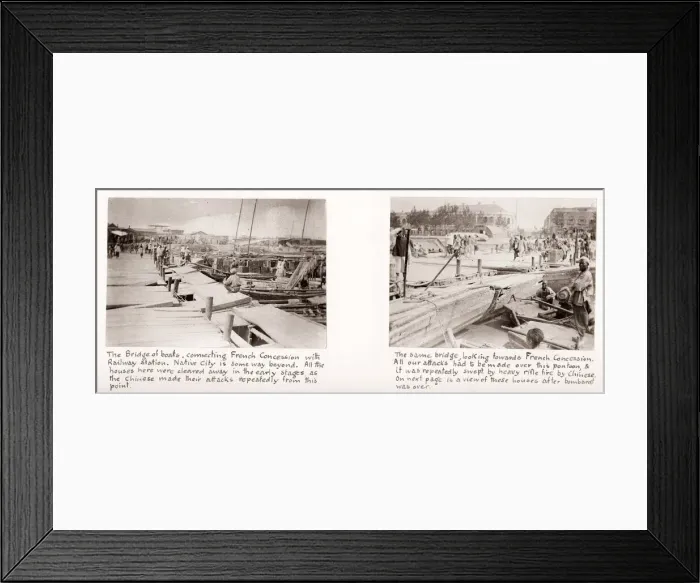 Framed Print : Vintage Photograph China c. 1900 - Boxer rebellion or uprising Framed Print : Vintage Photograph China c. 1900 - Boxer rebellion or uprising