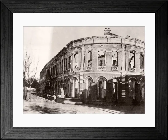 Framed Print : Vintage Photograph China c. 1900 - Boxer rebellion or uprising Framed Print : Vintage Photograph China c. 1900 - Boxer rebellion or uprising