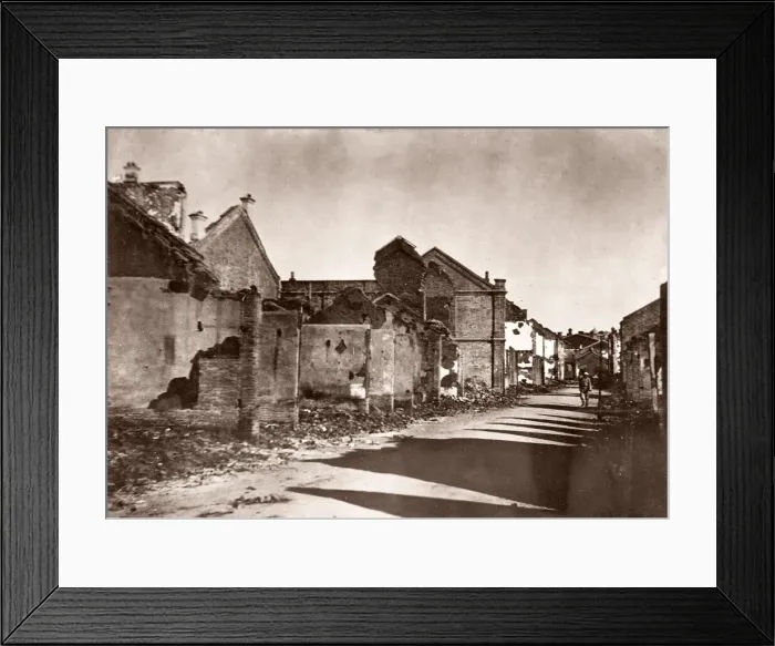 Framed Print : Vintage Photograph China c. 1900 - Boxer rebellion or uprising Framed Print : Vintage Photograph China c. 1900 - Boxer rebellion or uprising