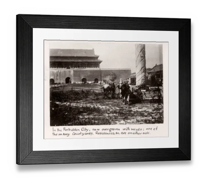 Framed Print : Vintage Photograph China c. 1900 - Boxer rebellion or uprising Framed Print : Vintage Photograph China c. 1900 - Boxer rebellion or uprising