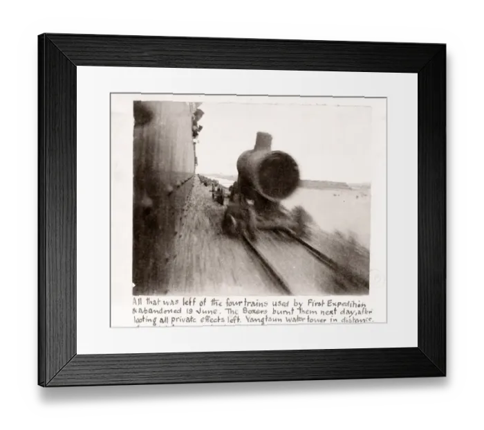 Framed Print : Vintage Photograph China c. 1900 - Boxer rebellion or uprising Framed Print : Vintage Photograph China c. 1900 - Boxer rebellion or uprising
