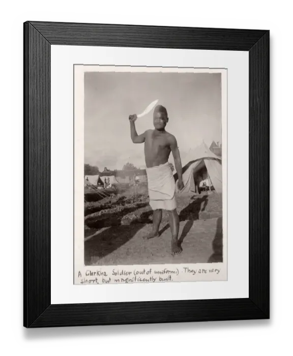 Framed Print : Vintage Photograph China c. 1900 - Boxer rebellion or uprising Framed Print : Vintage Photograph China c. 1900 - Boxer rebellion or uprising