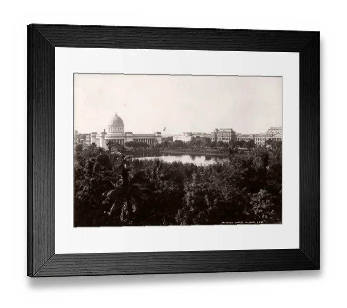 Framed Print : Dalhouse Square, Calcutta, Kolkata, India. c. 1870 s Framed Print : Dalhouse Square, Calcutta, Kolkata, India. c. 1870 s