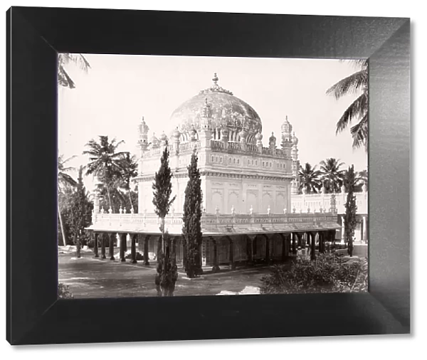 19th century vintage photograph India - The Gumbaz at Seringapatam