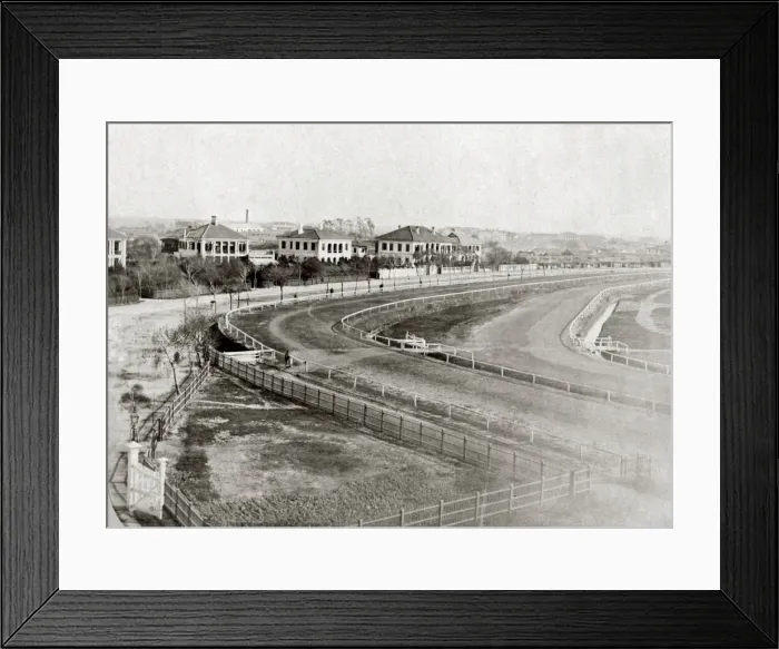 Framed Print : Horse racecourse, Shanghai, China, c1880 s Framed Print : Horse racecourse, Shanghai, China, c1880 s