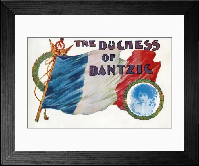 Framed Print : The Duchess of Dantzic, written by Henry Hamilton, music by Ivan Caryll Framed Print : The Duchess of Dantzic, written by Henry Hamilton, music by Ivan Caryll