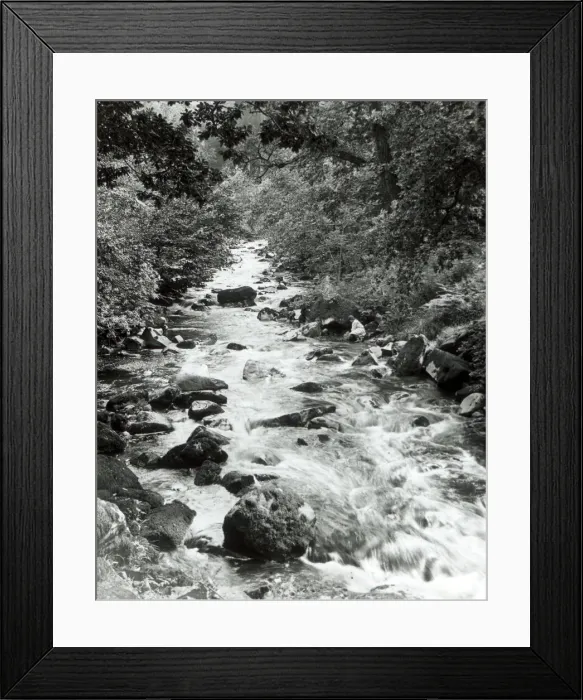 Framed Print : Babbling brook, North Wales Framed Print : Babbling brook, North Wales