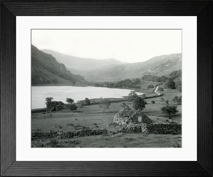 Framed Print : Abandoned farm buildings, Snowdonia, North Wales Framed Print : Abandoned farm buildings, Snowdonia, North Wales