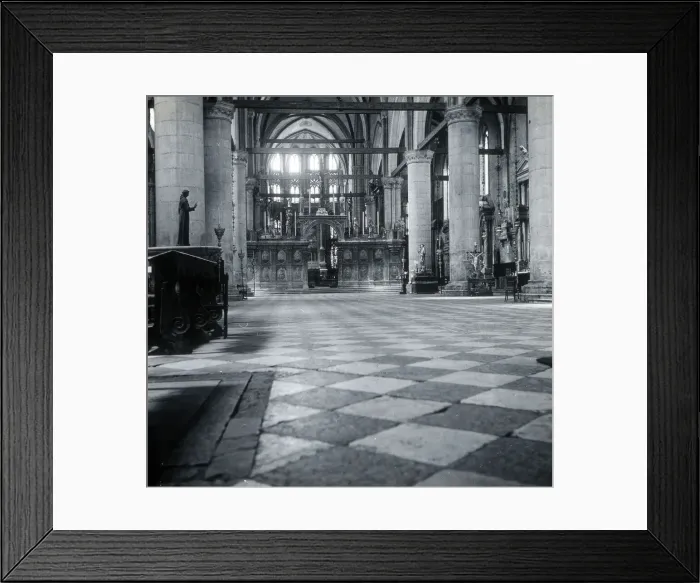 Framed Print : Basilica of Santa Maria Gloriosa dei Frari, Venice, Italy Framed Print : Basilica of Santa Maria Gloriosa dei Frari, Venice, Italy