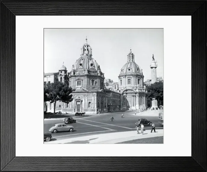 Framed Print : Piazza Venezia churches, Rome, Italy Framed Print : Piazza Venezia churches, Rome, Italy