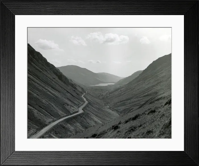 Framed Print : Steep-sided valley, Snowdonia National Park, North Wales Framed Print : Steep-sided valley, Snowdonia National Park, North Wales