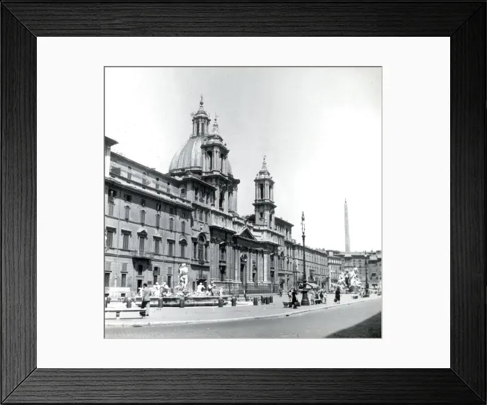 Framed Print : Sant Agnese in Agone, Piazza Navona, Rome, Italy Framed Print : Sant Agnese in Agone, Piazza Navona, Rome, Italy
