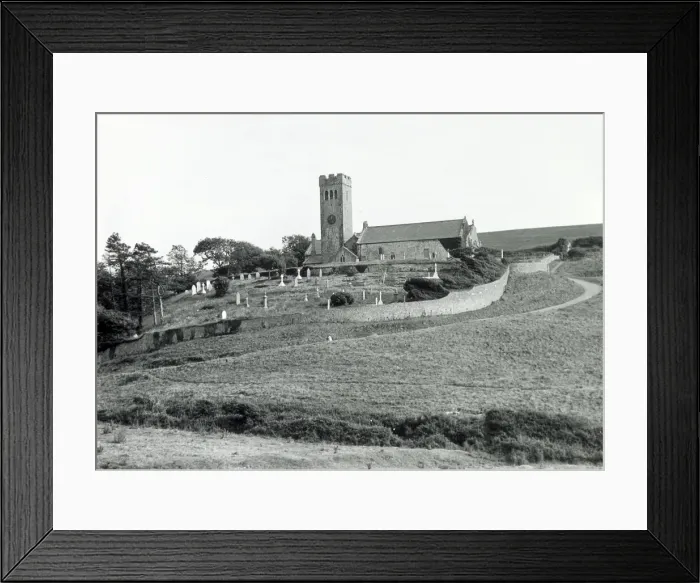 Framed Print : St James the Great Church, Manorbier, Pembrokeshire Framed Print : St James the Great Church, Manorbier, Pembrokeshire