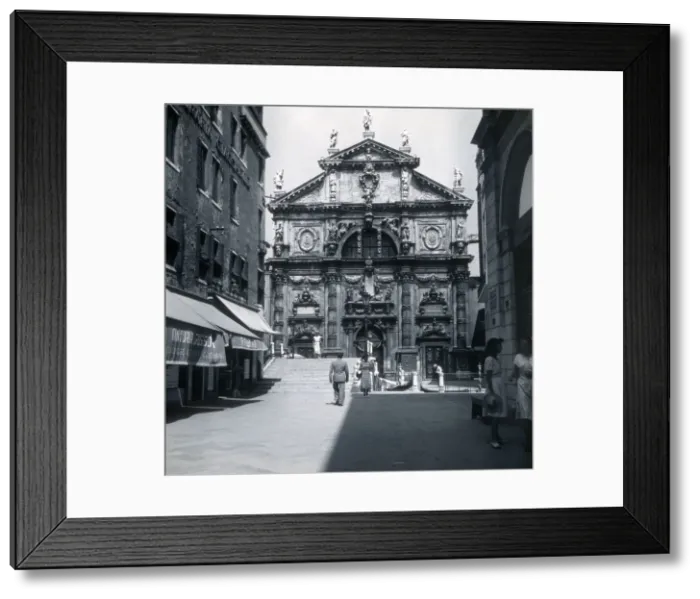 Framed Print : Chiesa di San Moise, Venice, Italy Framed Print : Chiesa di San Moise, Venice, Italy