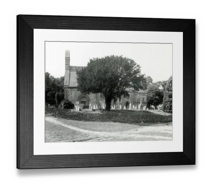 Framed Print : Church of St Mary and St David, Kilpeck, Herefordshire Framed Print : Church of St Mary and St David, Kilpeck, Herefordshire