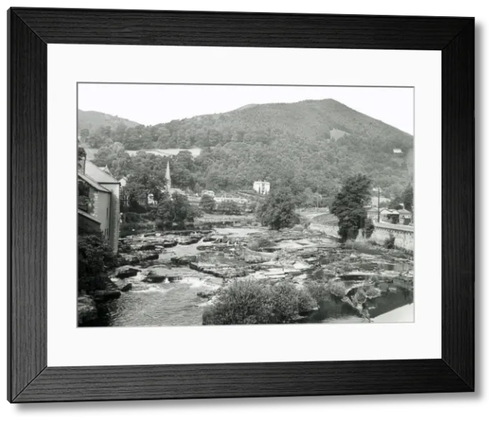 Framed Print : The River Dee at Llangollen, Denbighshire, Wales Framed Print : The River Dee at Llangollen, Denbighshire, Wales