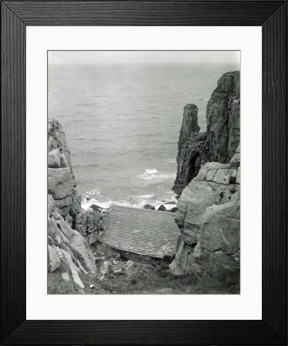 Framed Print : Ancient church of St Govan, Pembrokeshire, South Wales Framed Print : Ancient church of St Govan, Pembrokeshire, South Wales