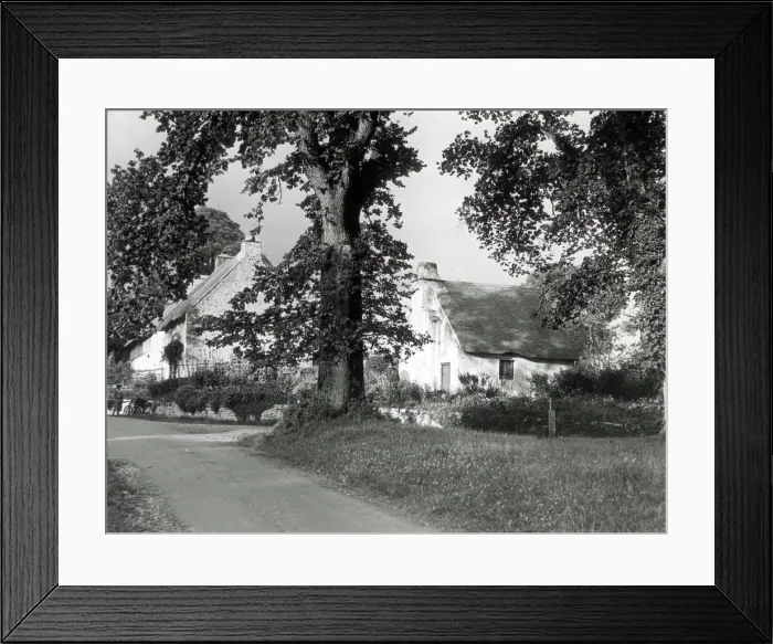 Framed Print : Unidentified Welsh village scene Framed Print : Unidentified Welsh village scene