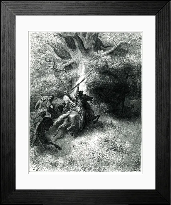 Framed Print : The Death of Absalom Framed Print : The Death of Absalom