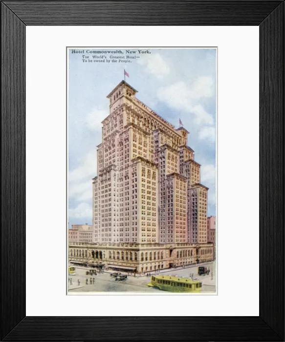 Framed Print : Hotel Commonwealth, New York, USA Framed Print : Hotel Commonwealth, New York, USA