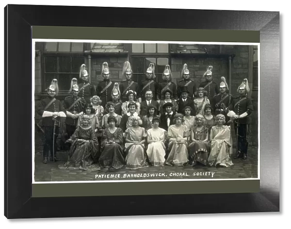 Patience Barnoldswick Choral Society, Lancashire, England Date: circa 1910