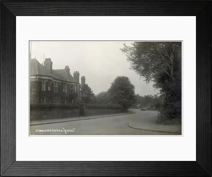 Framed Print : Suburban houses in Gerald Road, Oxton, Birkenhead, Merseyside, England Framed Print : Suburban houses in Gerald Road, Oxton, Birkenhead, Merseyside, England