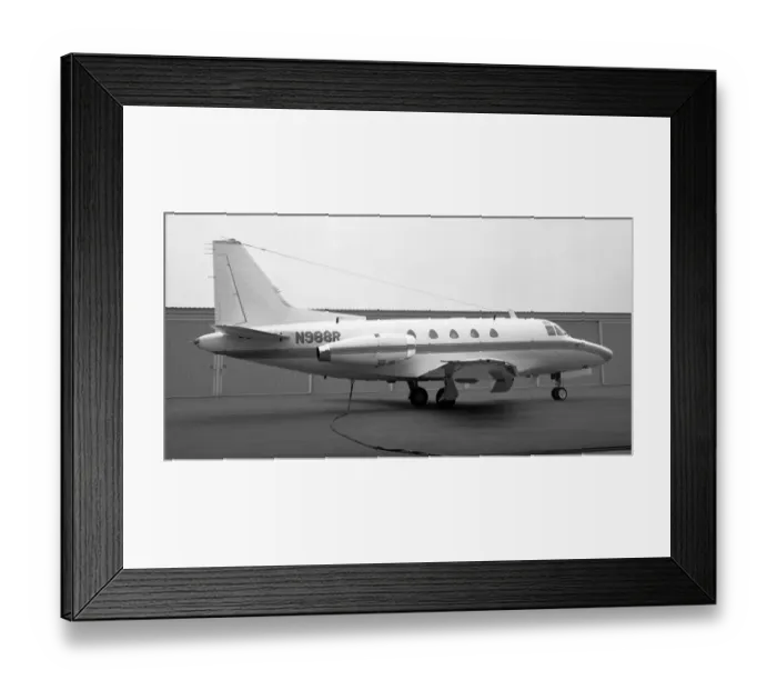 Framed Print : North American-Rockwell Sabre 60A N988R Framed Print : North American-Rockwell Sabre 60A N988R
