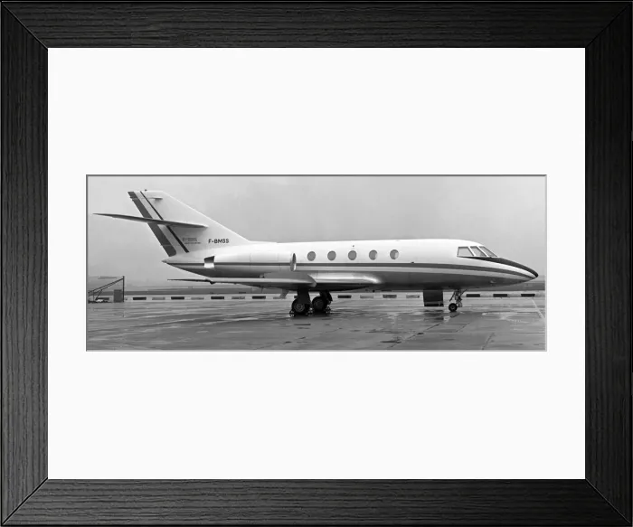 Framed Print : Dassault Falcon 20C F-BMSS Framed Print : Dassault Falcon 20C F-BMSS