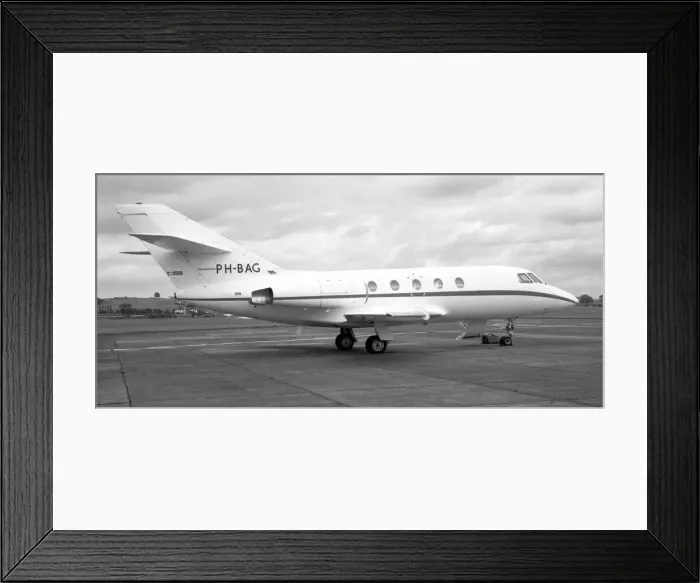 Framed Print : Dassault Falcon 20 PH-BAG Framed Print : Dassault Falcon 20 PH-BAG