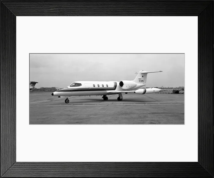 Framed Print : Learjet 36 D-CCPD Framed Print : Learjet 36 D-CCPD