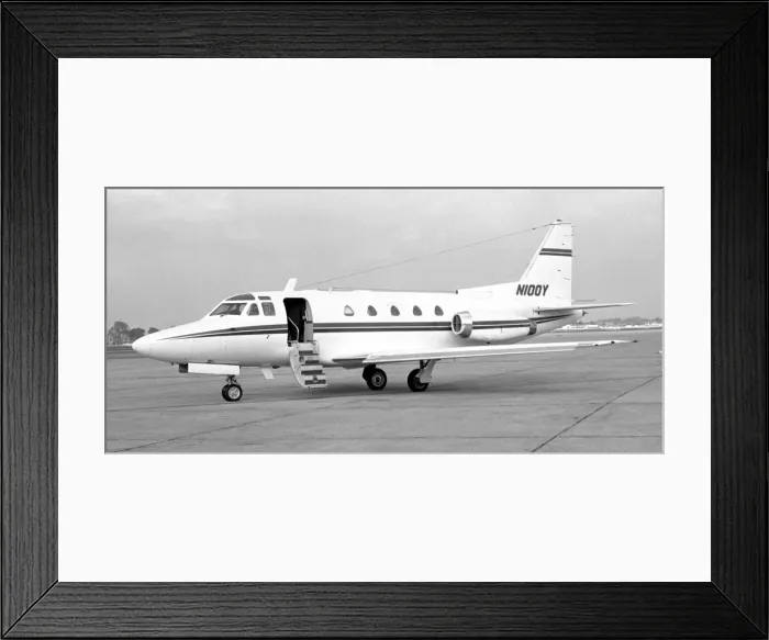 Framed Print : Rockwell Sabre 60 N100Y Framed Print : Rockwell Sabre 60 N100Y