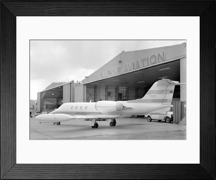 Framed Print : Learjet 36A N3NP Framed Print : Learjet 36A N3NP